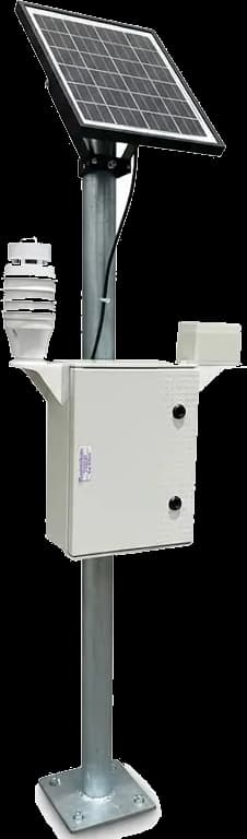 KyberAir solar-powered monitoring unit